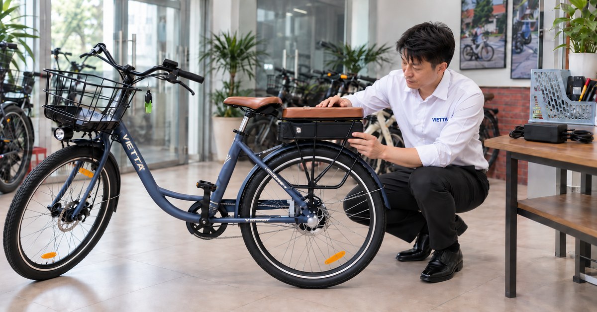 Cách bảo quản pin xe đạp trợ lực khi ít sử dụng hoặc không dùng lâu ngày
