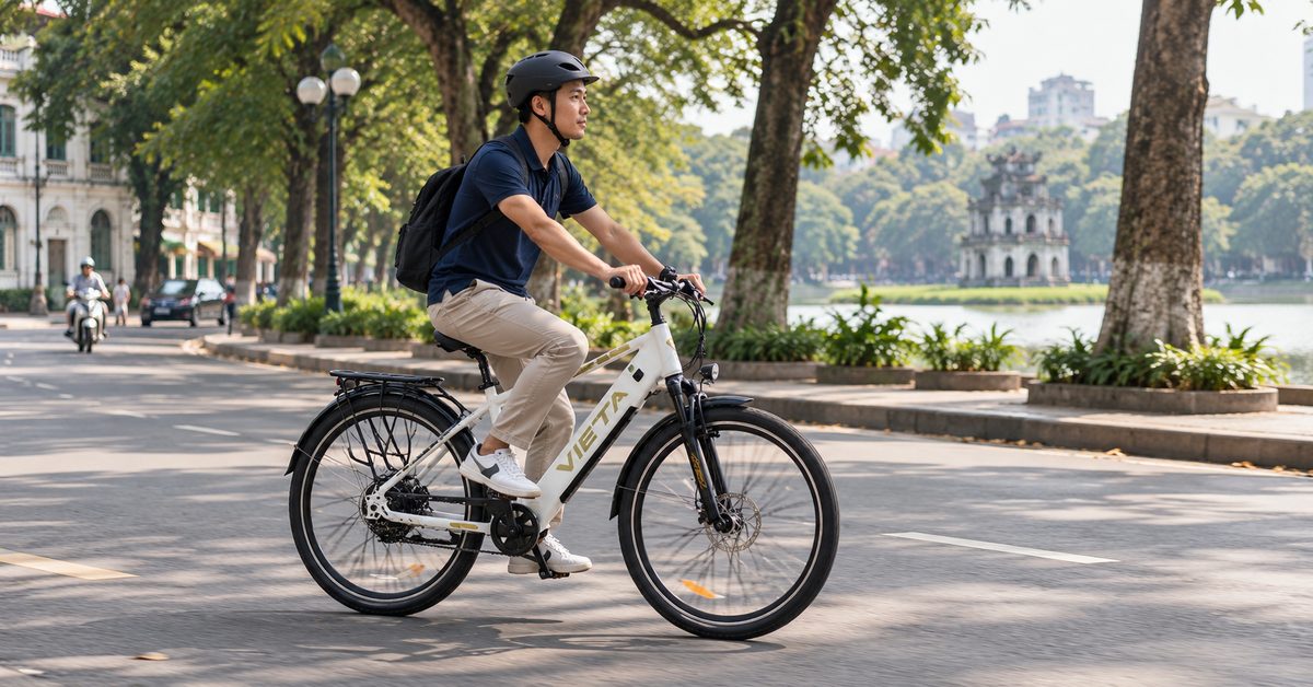 Cách phanh xe đạp trợ lực an toàn: 7 nguyên tắc để giảm tốc và dừng xe chủ động