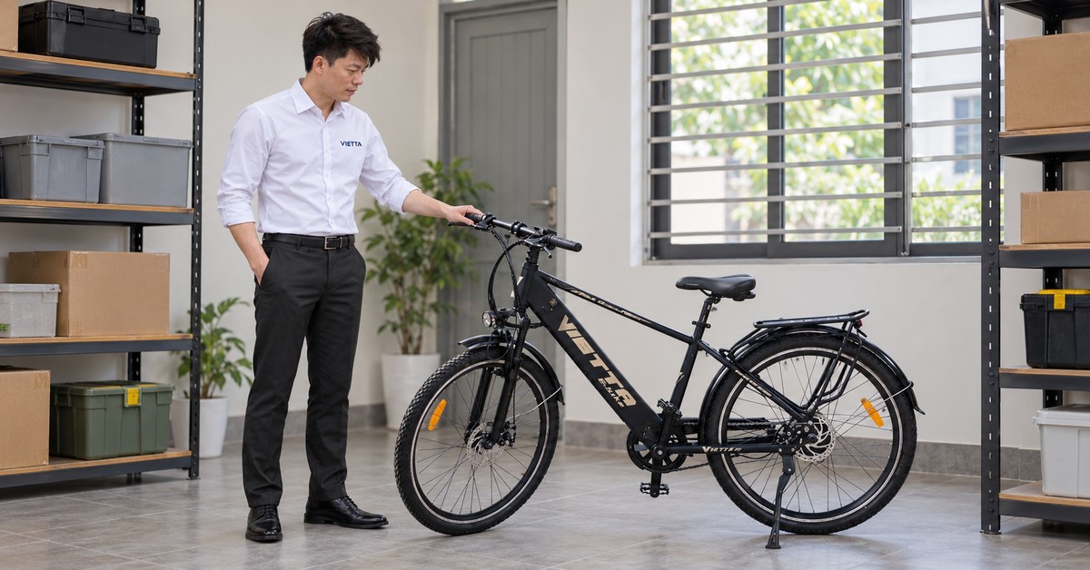 Bảo quản xe và pin VIETTA ở nơi khô mát, tránh nắng trực tiếp