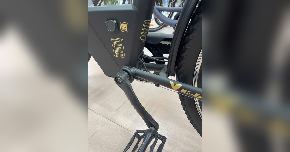 Cảm biến 8 điểm thực tế trên xe đạp trợ lực VIETTA