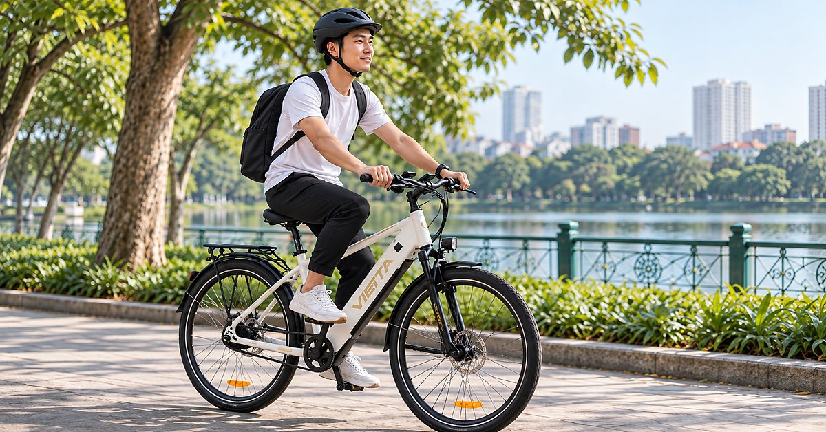 Kiểm tra tầm với ghi đông và tay phanh trên xe VIETTA