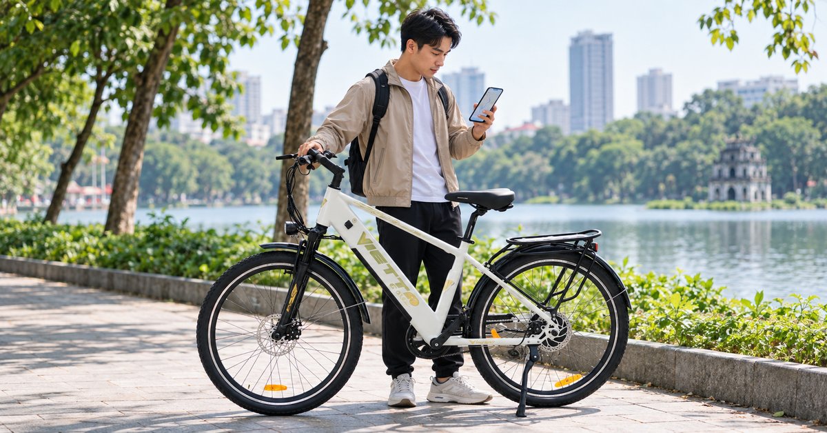 Người dùng tính quãng đường đi về hằng ngày trước khi chọn xe VIETTA