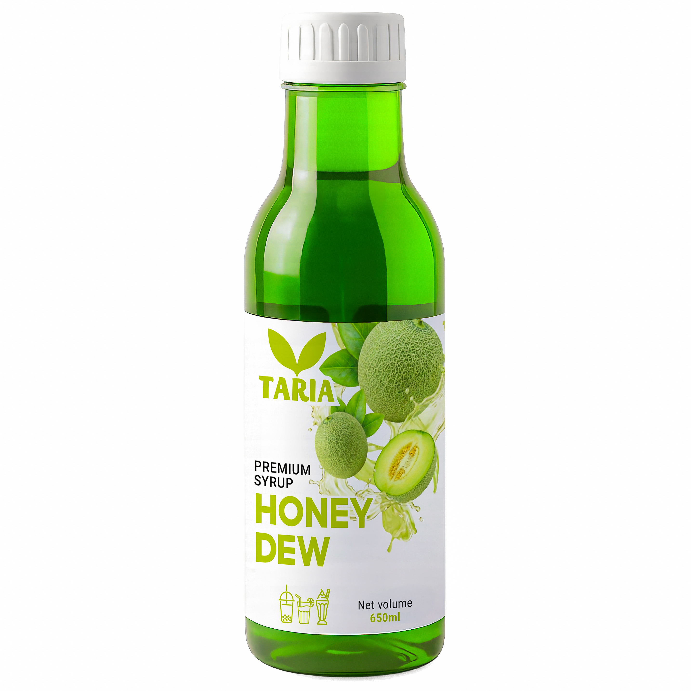 Syrup Dưa Lưới Xanh (Honeydew Syrup) Taria (650 ml)