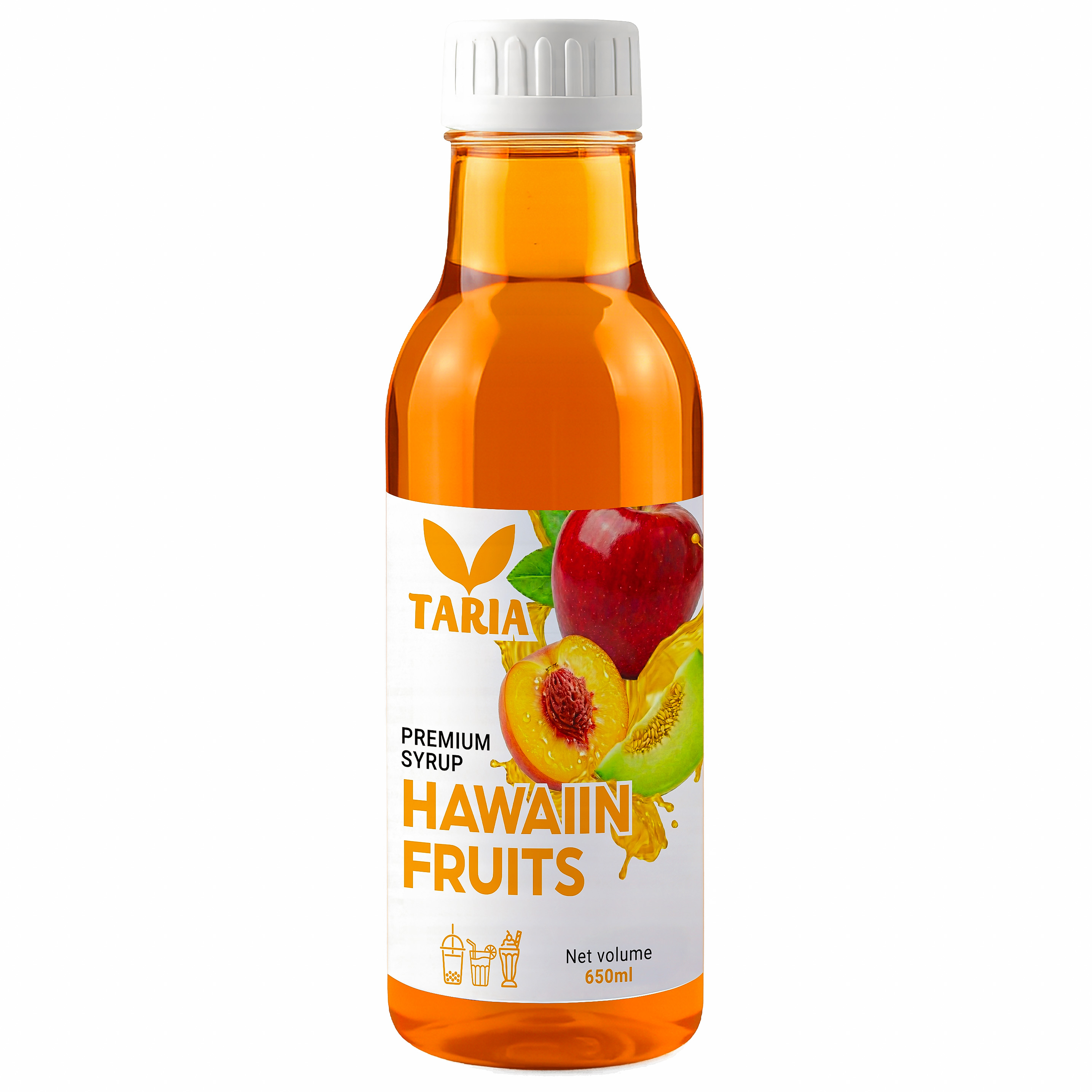 Syrup Hoa Quả Nam Mỹ - Syrup Hawaiian Fruits Taria (650 ml)