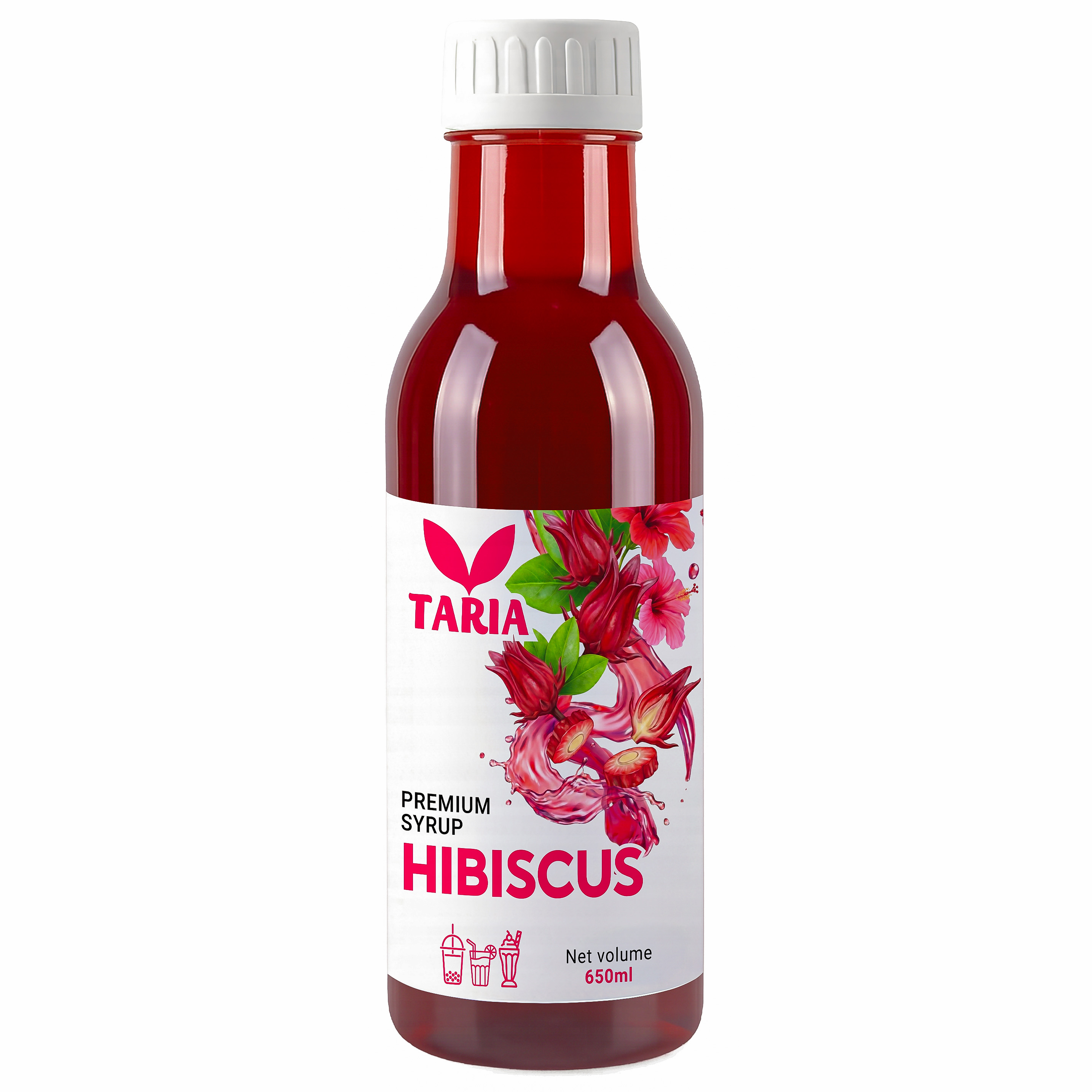 Syrup Hibiscus – Hibiscus Syrup Taria (650 ml)