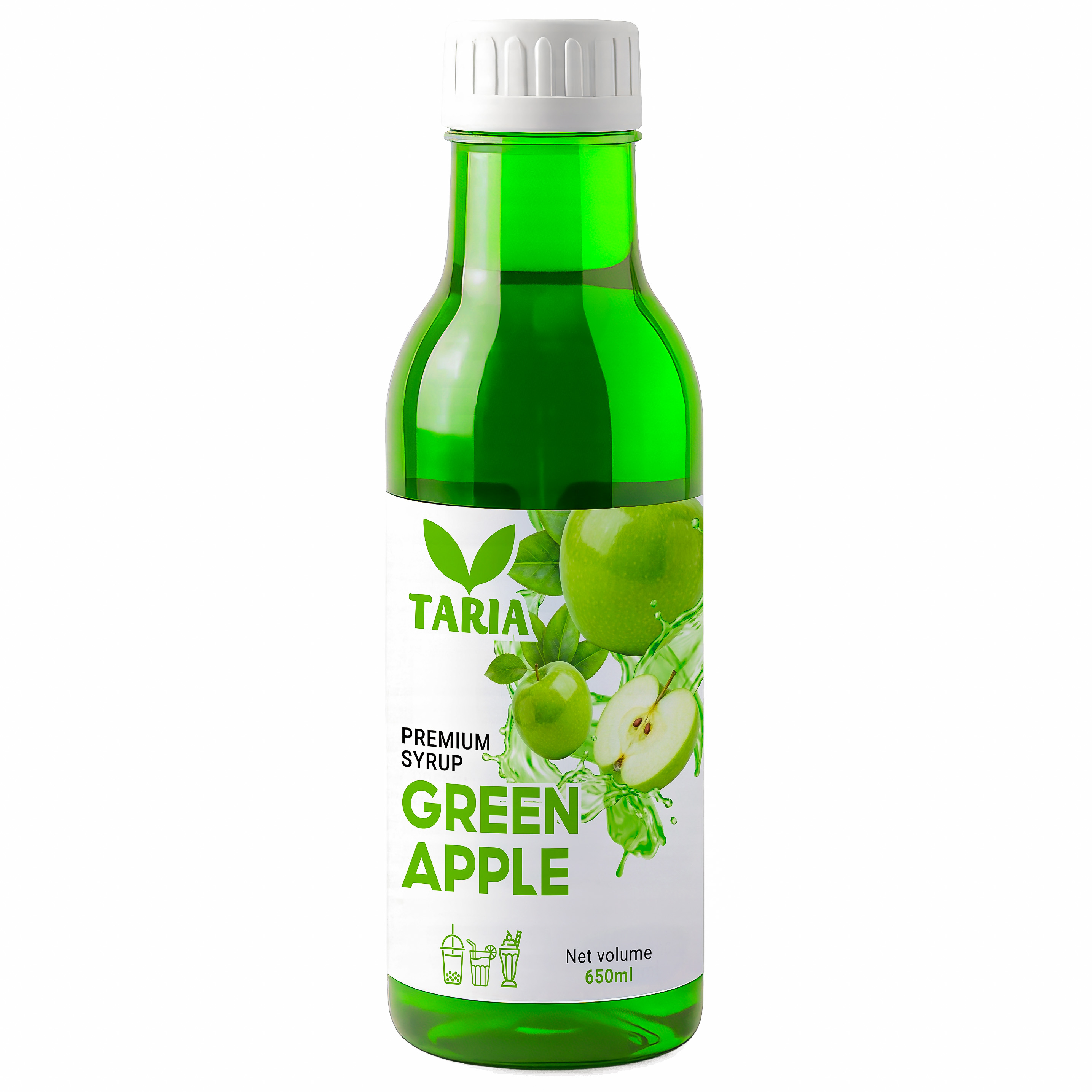 Syrup Táo Xanh – Green Apple Syrup Taria (650 ml)