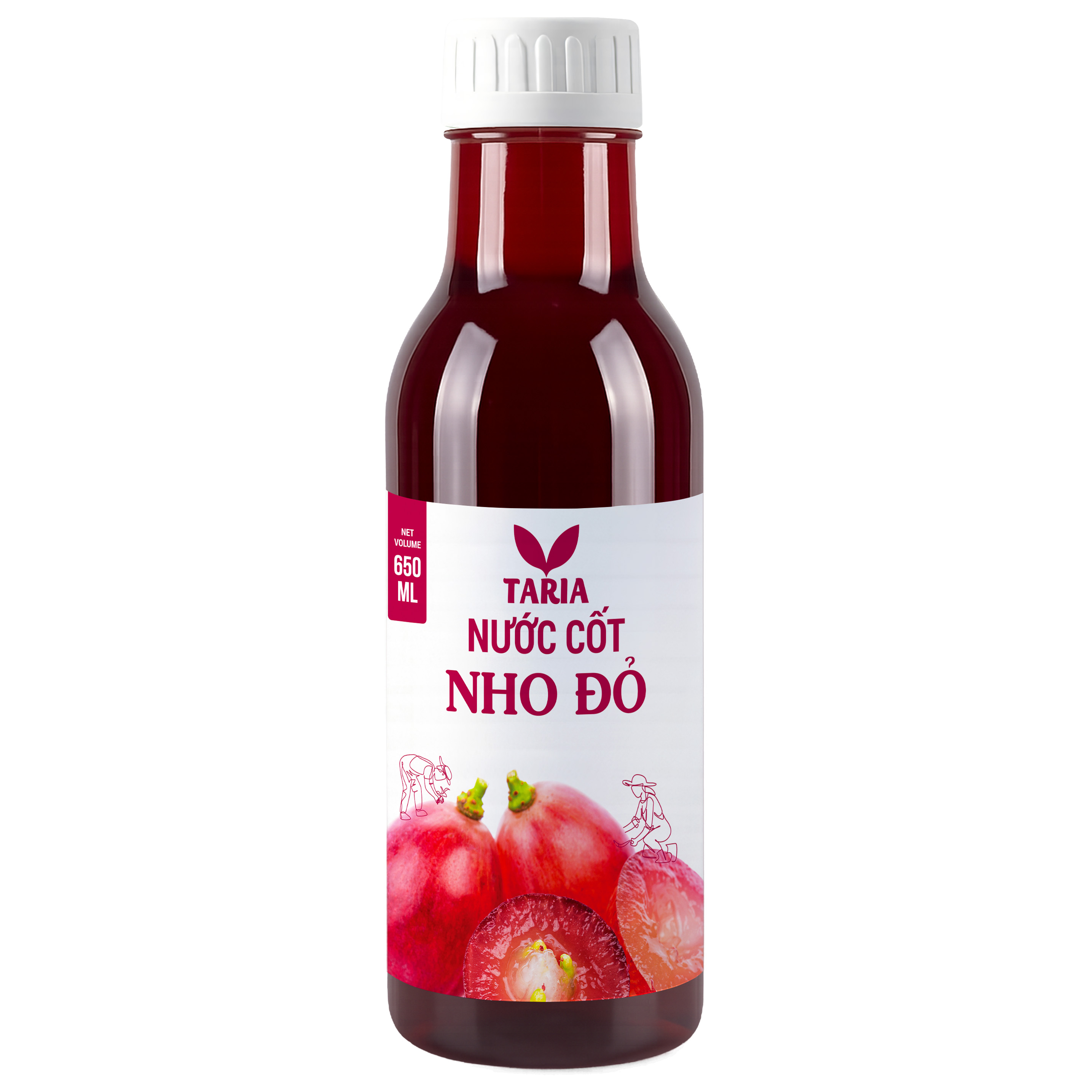NƯỚC CỐT NHO ĐỎ (650 ml)