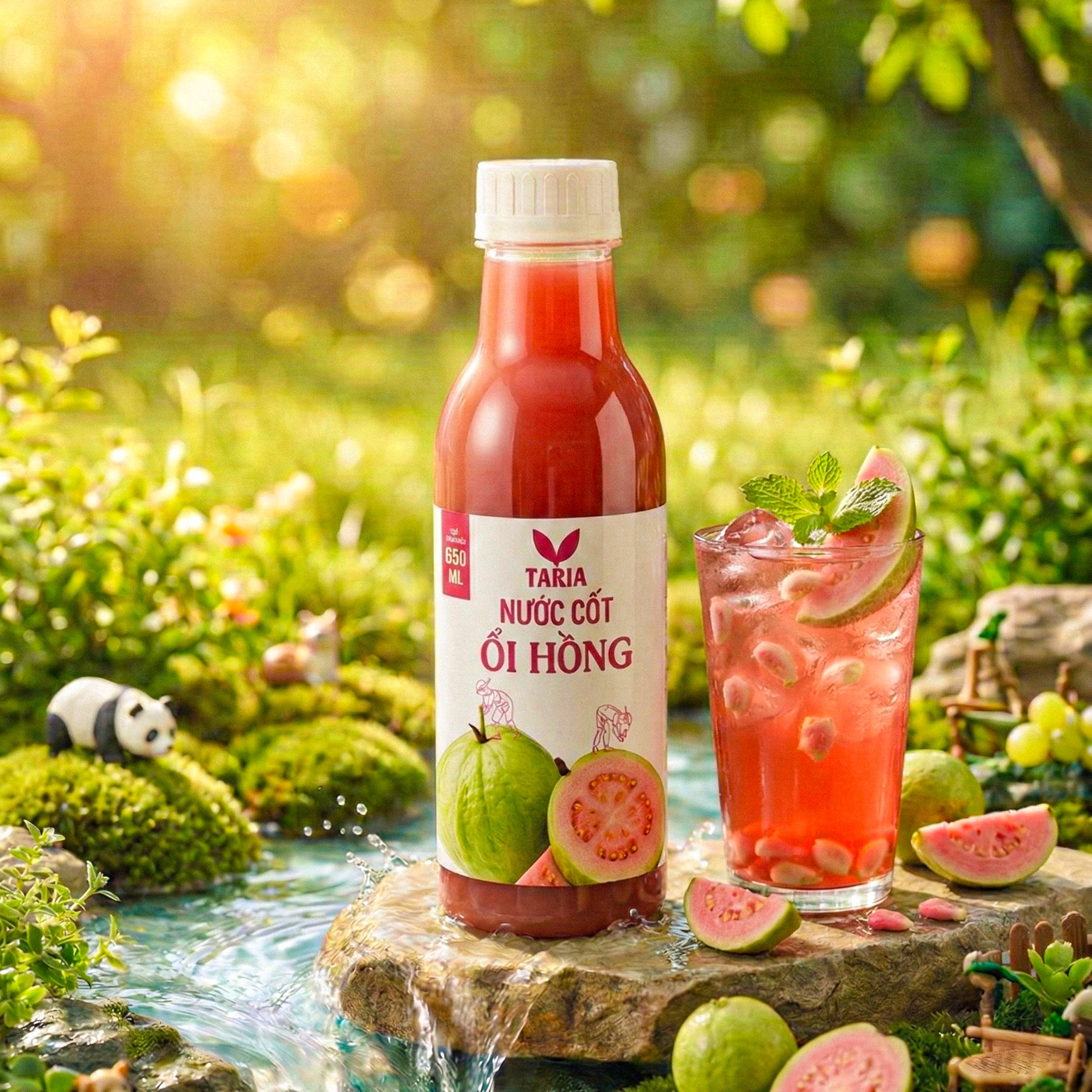 NƯỚC CỐT ỔI HỒNG (650 ml)