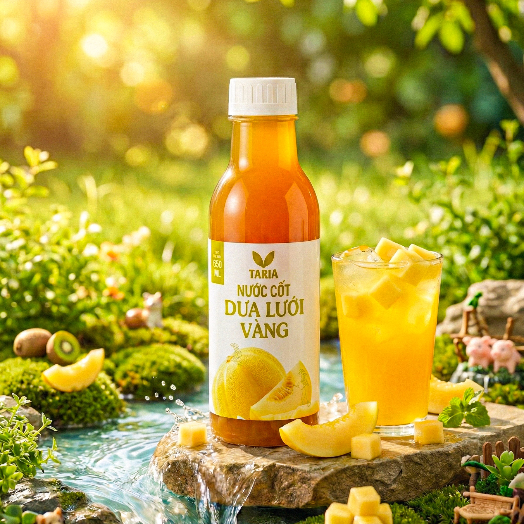 NƯỚC CỐT DƯA LƯỚI VÀNG (650 ml)