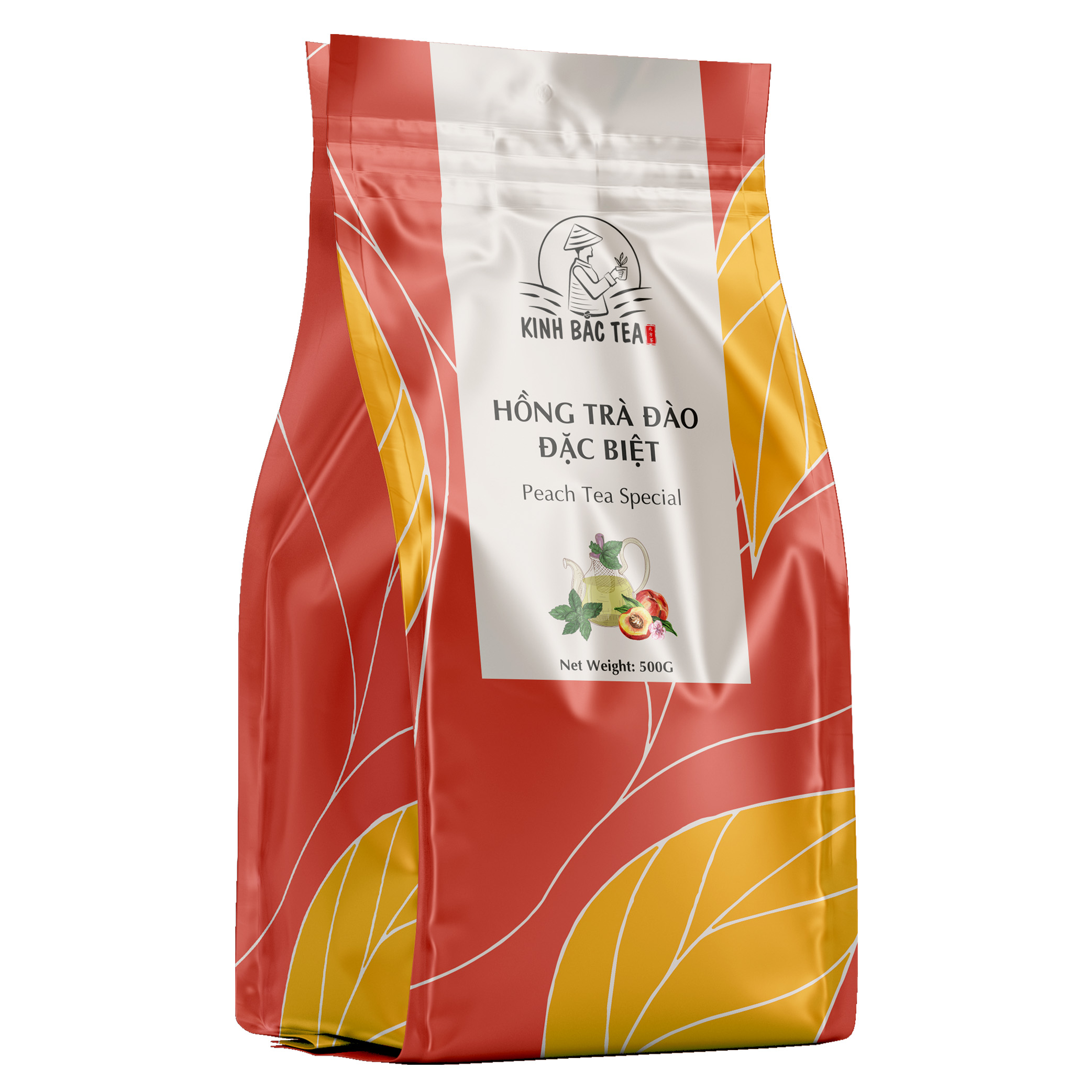 Trà Đào Đặc Biệt Kinh Bắc 500g (Chuyên Pha Trà Đào, Thơm Hương Đào)