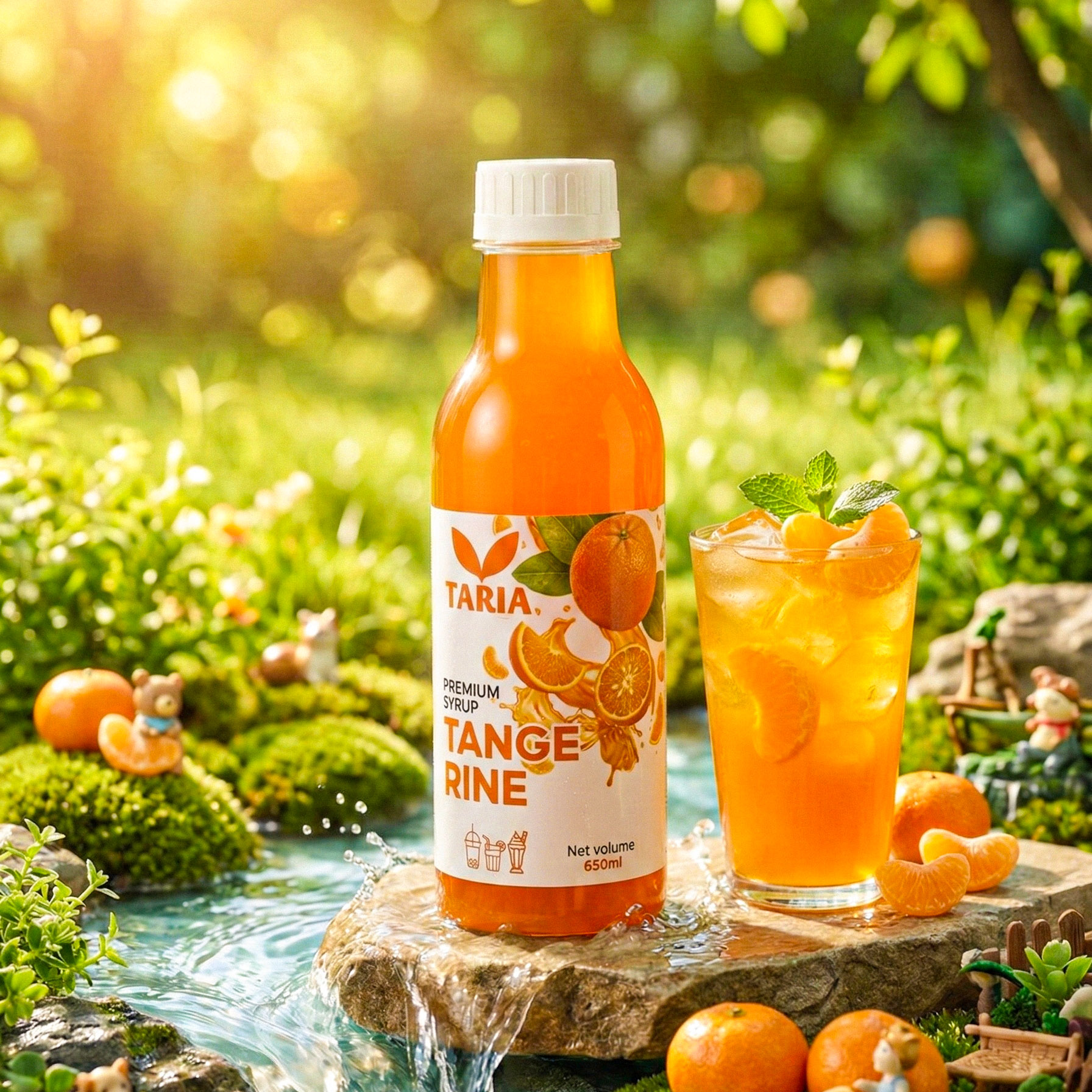 Syrup Quýt – Mandarin Orange Syrup Taria (650 ml)