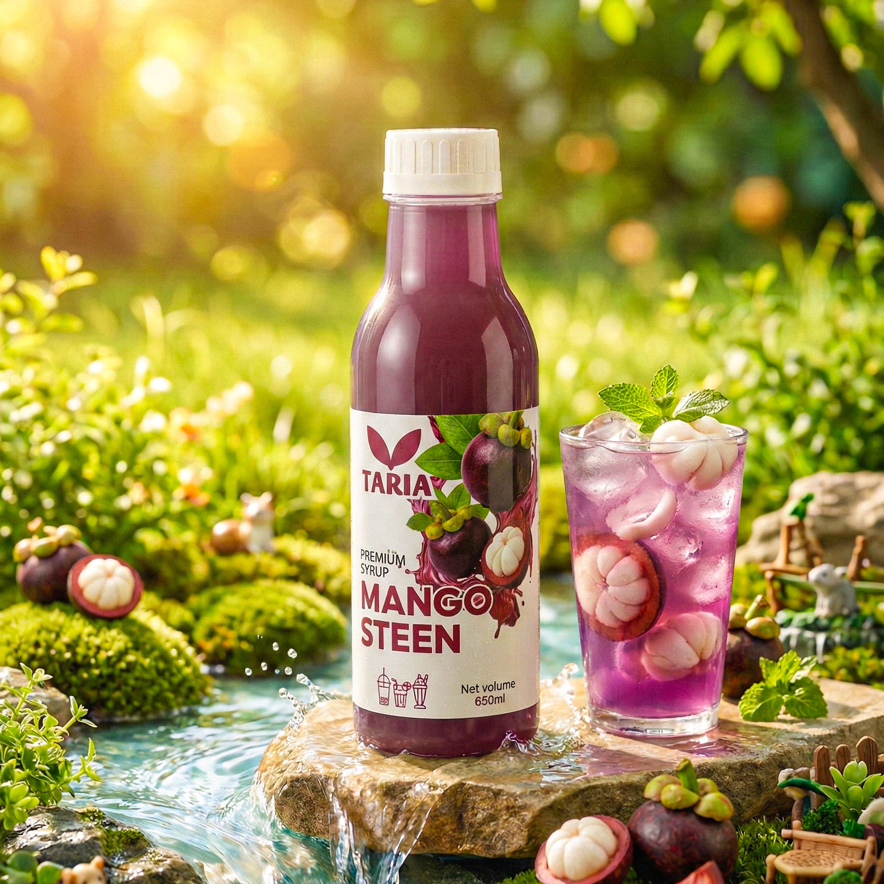 Syrup Măng Cụt - Mangosteen Syrup Taria (650 ml)