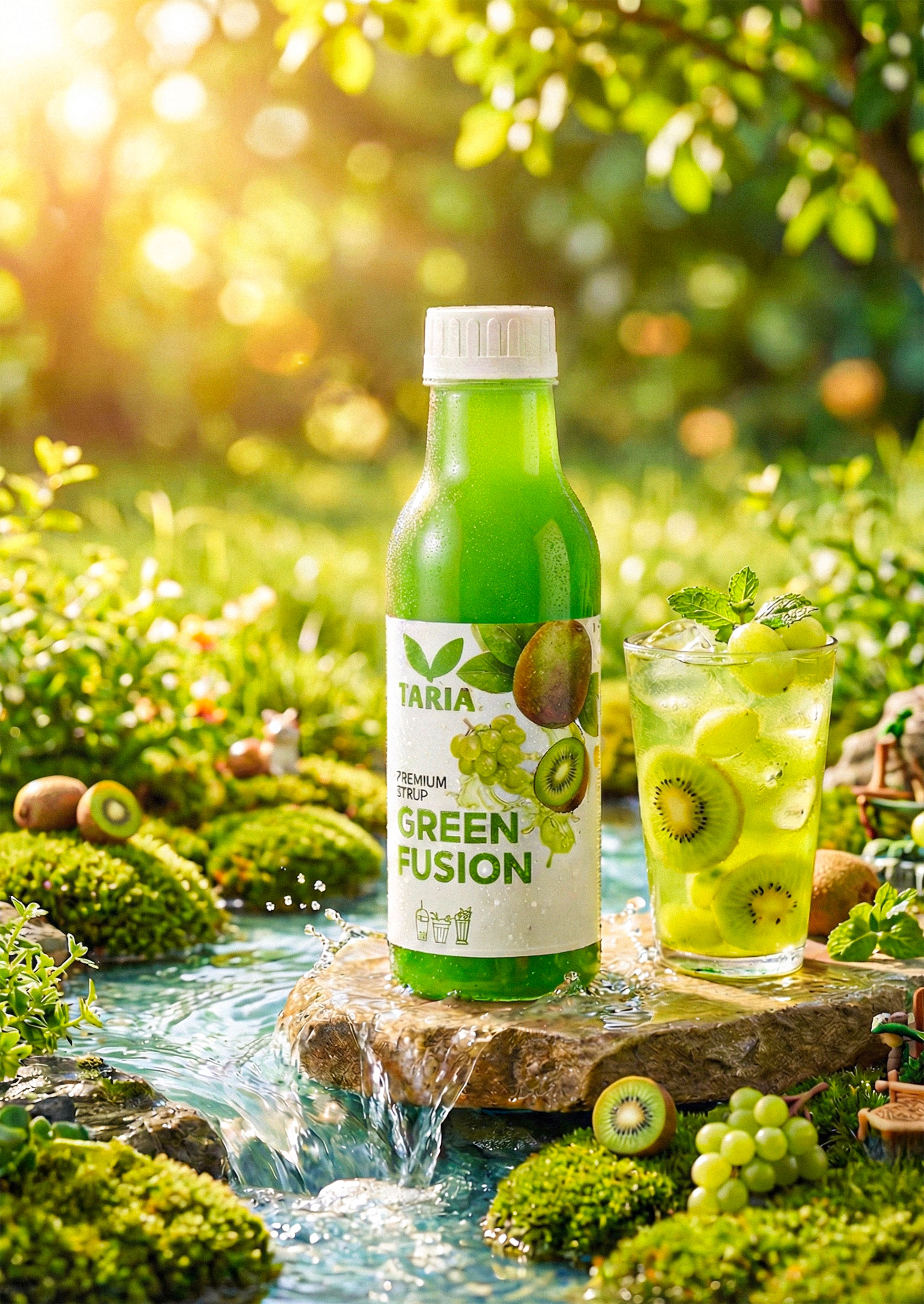 Syrup Kiwi Nho Xanh