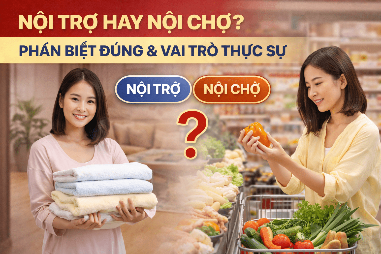 Nội Trợ Hay Nội Chợ: Phân Biệt và Bí Quyết Cho Người Giữ Lửa Gia Đình