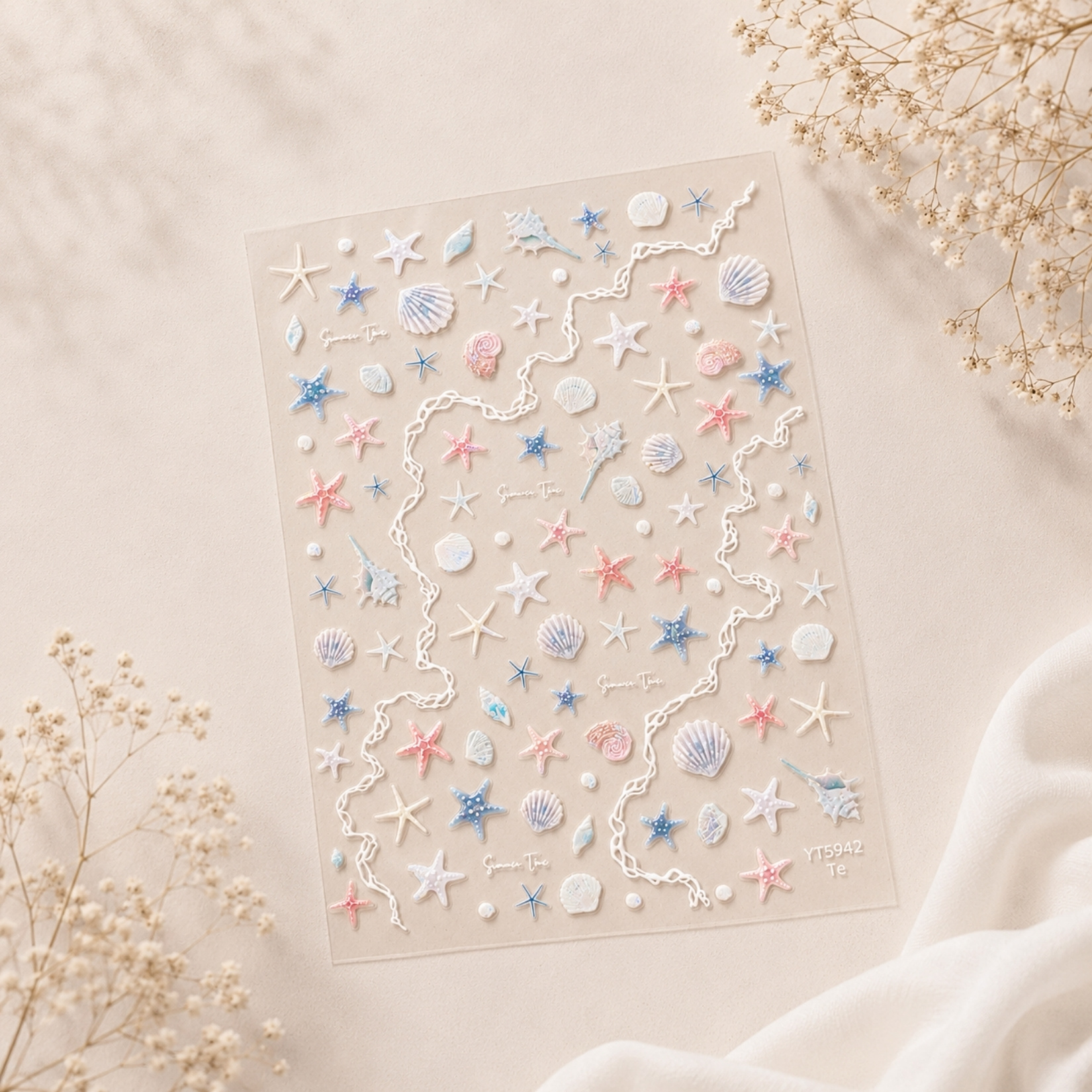 Sticker In Nổi 3D Dán Móng Tay, Điện Thoại, Sổ Tay, Sticker PVC Chống Nước Nhiều Mẫu