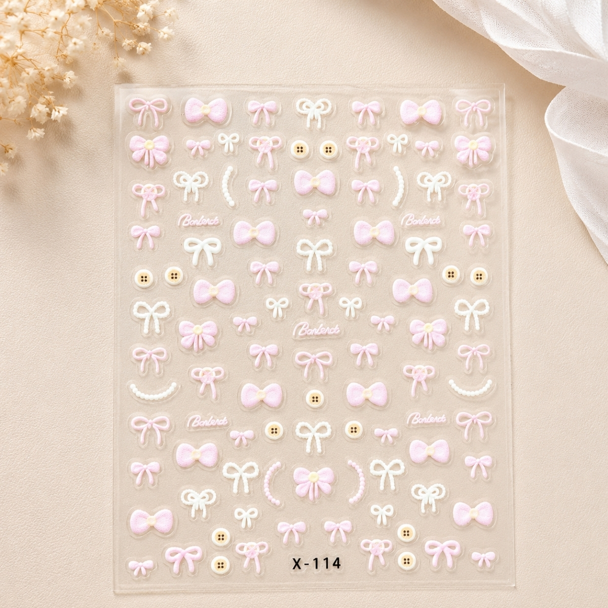 Sticker In Nổi 3D Dán Móng Tay, Điện Thoại, Sổ Tay, Sticker PVC Chống Nước Nhiều Mẫu