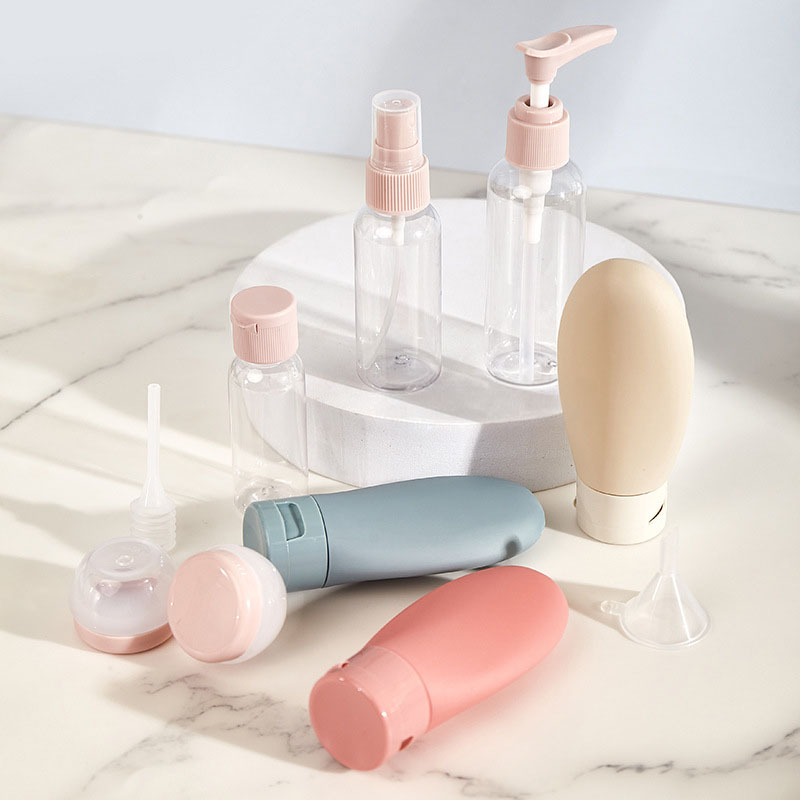 Bộ Chiết Mỹ Phẩm Du Lịch, Chai Đựng Dầu Gội, Sữa Tắm, Kem Dưỡng Mini Tiện Lợi