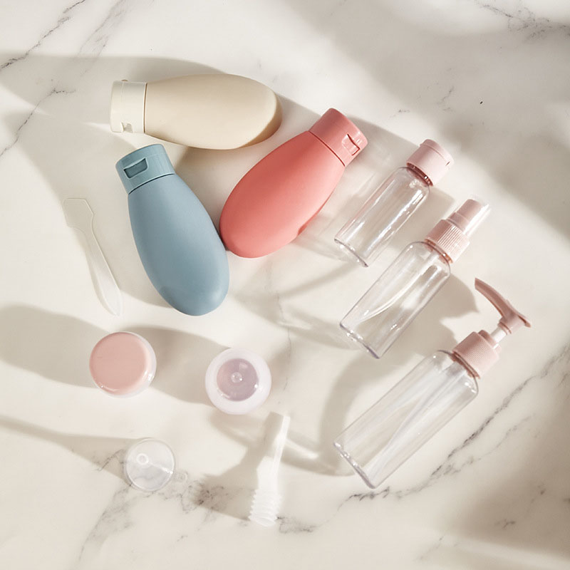 Bộ Chiết Mỹ Phẩm Du Lịch, Chai Đựng Dầu Gội, Sữa Tắm, Kem Dưỡng Mini Tiện Lợi