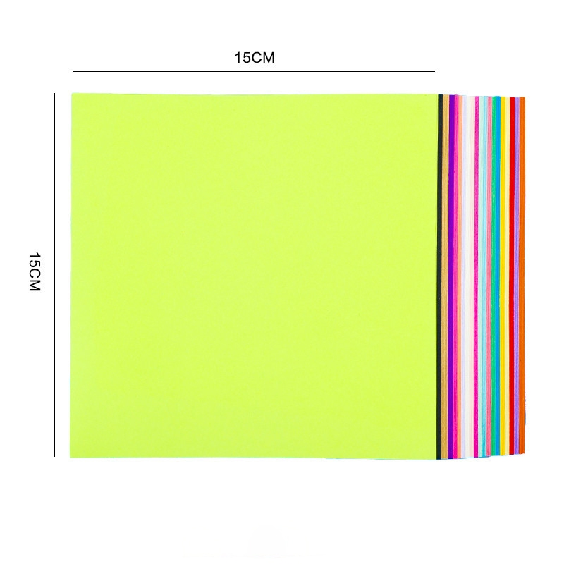 Giấy Gấp Hạc, Giấy Origami Nhiều Màu, Giấy Thủ Công DIY Gấp Hình Nghệ Thuật Handmade, Điều Ước