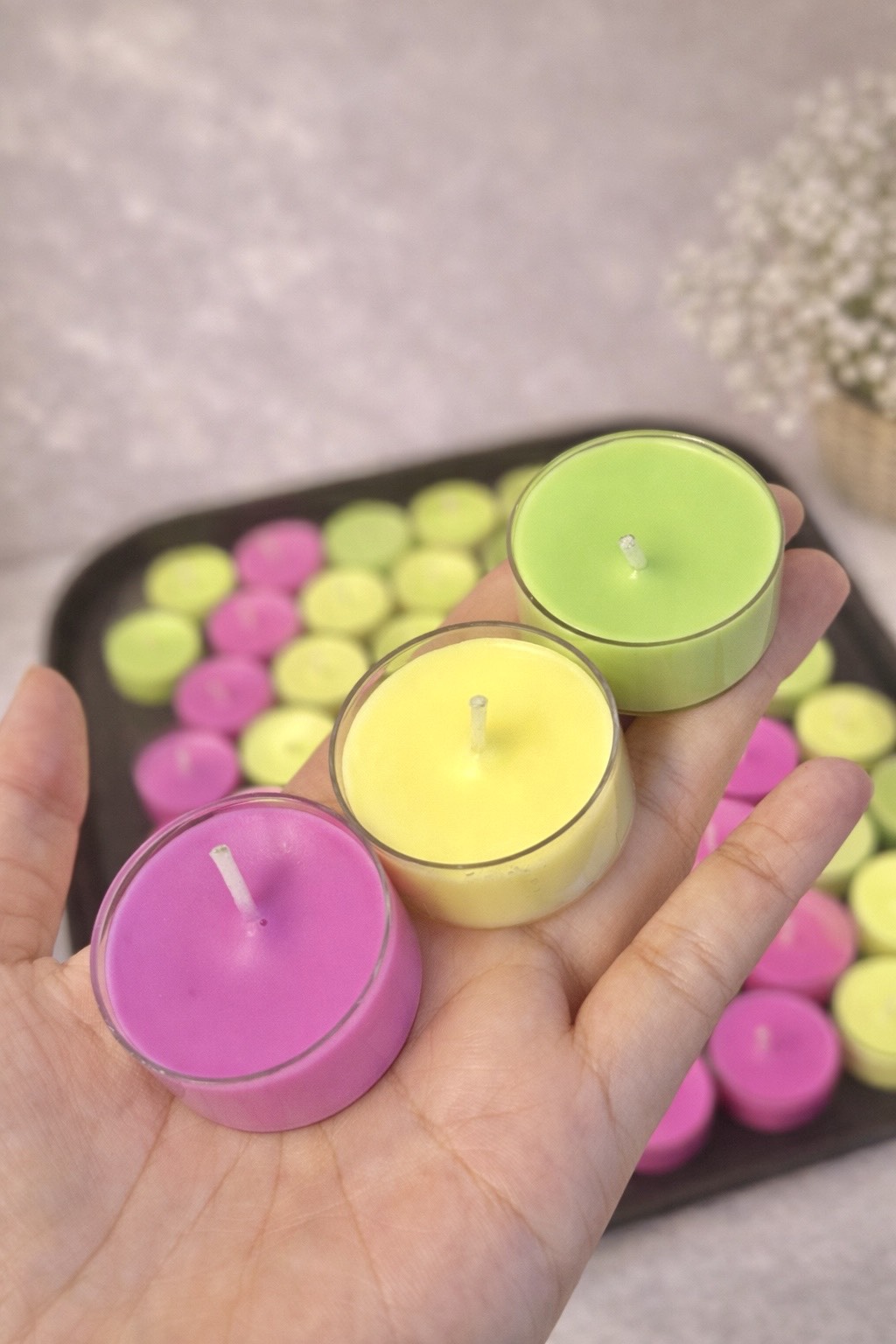 MIAN – Nến Tealight Trơn Thư giãn