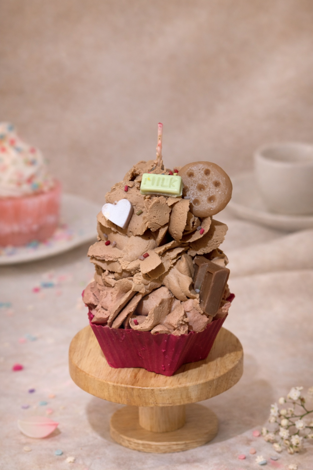 Nến thơm bánh cupcake