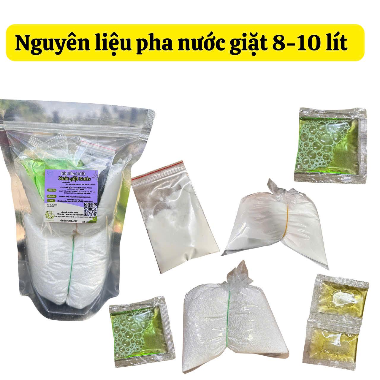 NGUYÊN LIỆU PHA NƯỚC RƯẢ CHÉN & GIẶT & LAU SÀN TỰ PHA TIỆN LỢI TUỲ Ý LỰA CHỌN