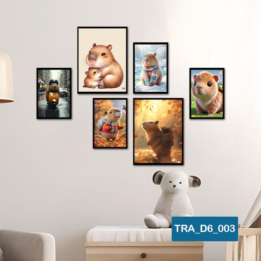 (50 mẫu) Combo 6 tranh dán tường  50 mẫu sang trọng nàng thơ rõ nét nhiều kích thước trang trí phòng khách phòng ngủ quán ăn cà phê decor giá rẻ 2D 3D