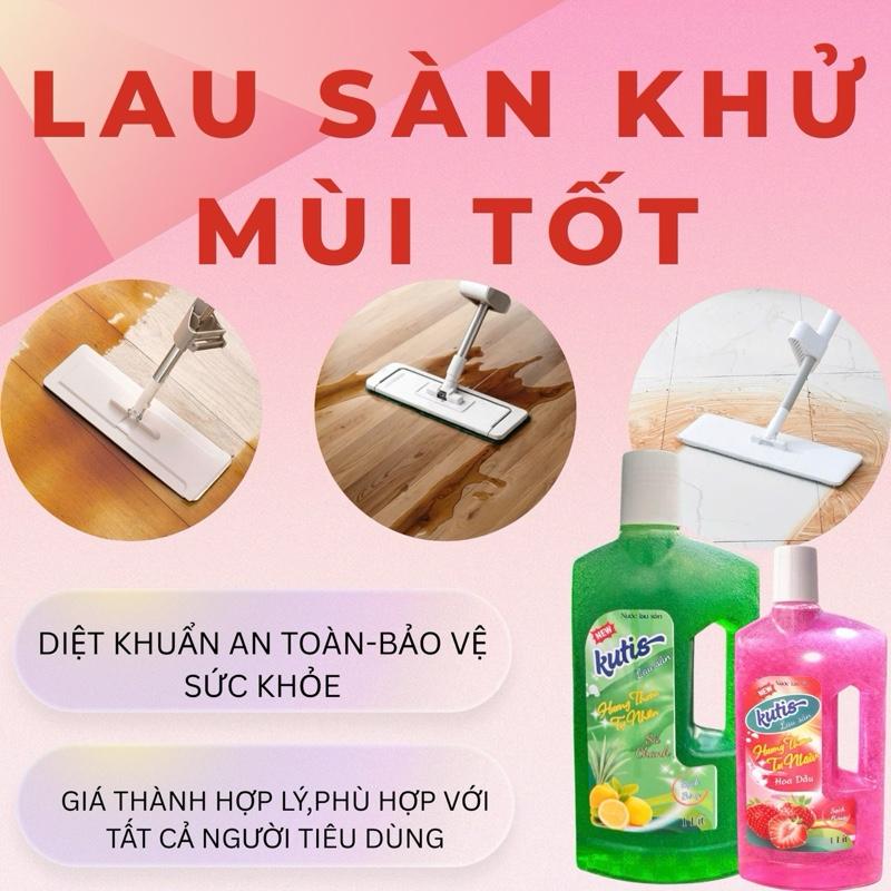 (1 Lít) Nước Lau Sàn Công Thức Mới Hương Tự Chọn Lau Sàn Sạch,Diệt Khuẩn-Khử Mùi Hiệu Quả,Lau Sàn Bóng Láng Hương Thơm Tự Nhiên Gần Gũi
