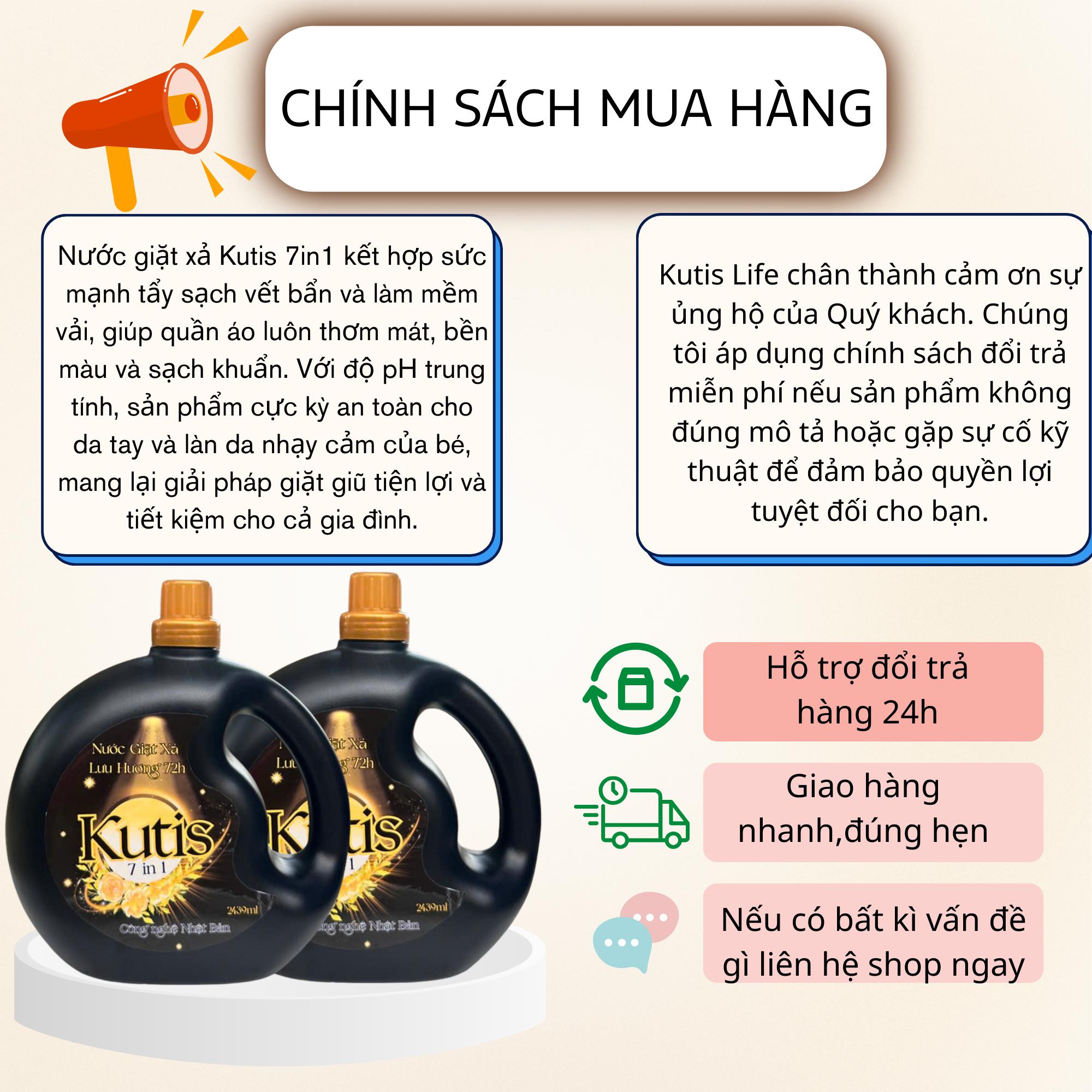 [Lưu hương 72h] (2.4L)Nước Giặt Xả Cao Cấp 7in1 Công Nghệ Nhật Bản Mới Hương Thơm Huyền Bí Độc Quyền Lưu Hương 72H Làm Sạch Sâu,Mềm Sợi Vải,..
