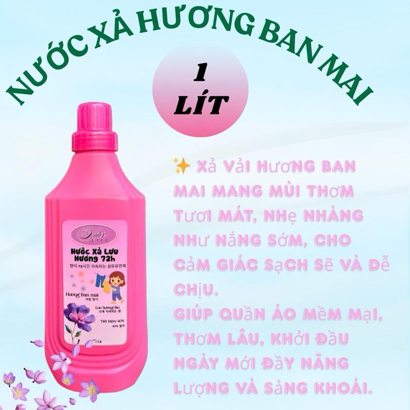 (3L) Nước Xả Vải Lưu Hương 72h Thơm Lâu-Thơm Dai,Giữ Sợi Vải Bền Bỉ,Xả Sạch Chuyên Sâu Khử Mùi Ẩm Mốc công nghệ mới