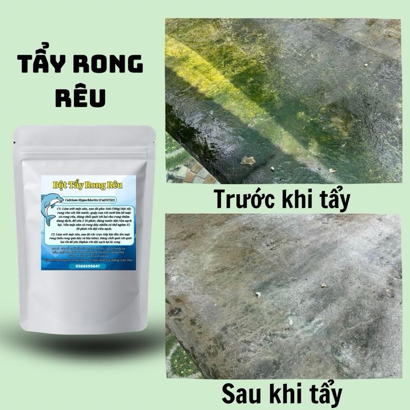 Tẩy Rong Pha 500gram Diệt VSV Diệt Tảo Rong Rêu Trong Nước Phòng Chống Bệnh Tật Vệ Sinh Nhà Cửa Khử Mốc Bảo Quản Rau Quả Xử Lý Nước Thải