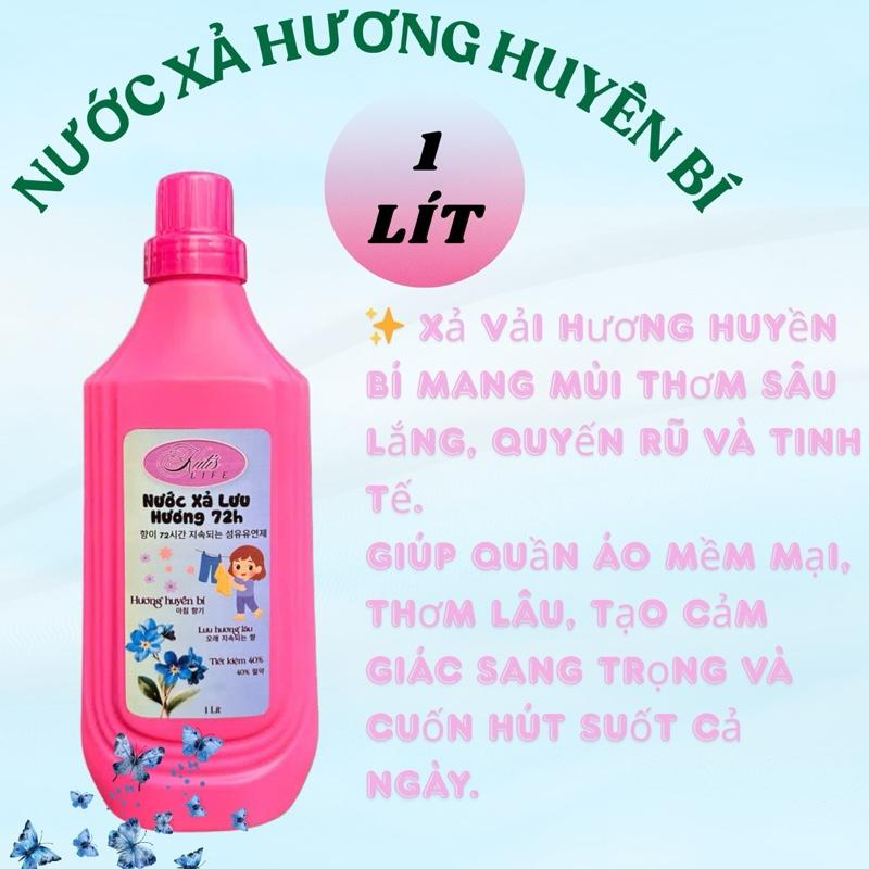 (3L) Nước Xả Vải Lưu Hương 72h Thơm Lâu-Thơm Dai,Giữ Sợi Vải Bền Bỉ,Xả Sạch Chuyên Sâu Khử Mùi Ẩm Mốc công nghệ mới