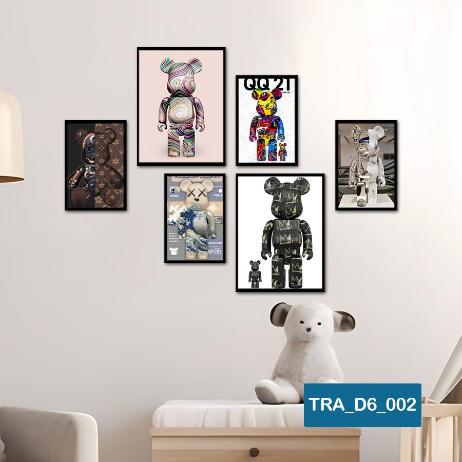 (50 mẫu) Combo 6 tranh dán tường  50 mẫu sang trọng nàng thơ rõ nét nhiều kích thước trang trí phòng khách phòng ngủ quán ăn cà phê decor giá rẻ 2D 3D