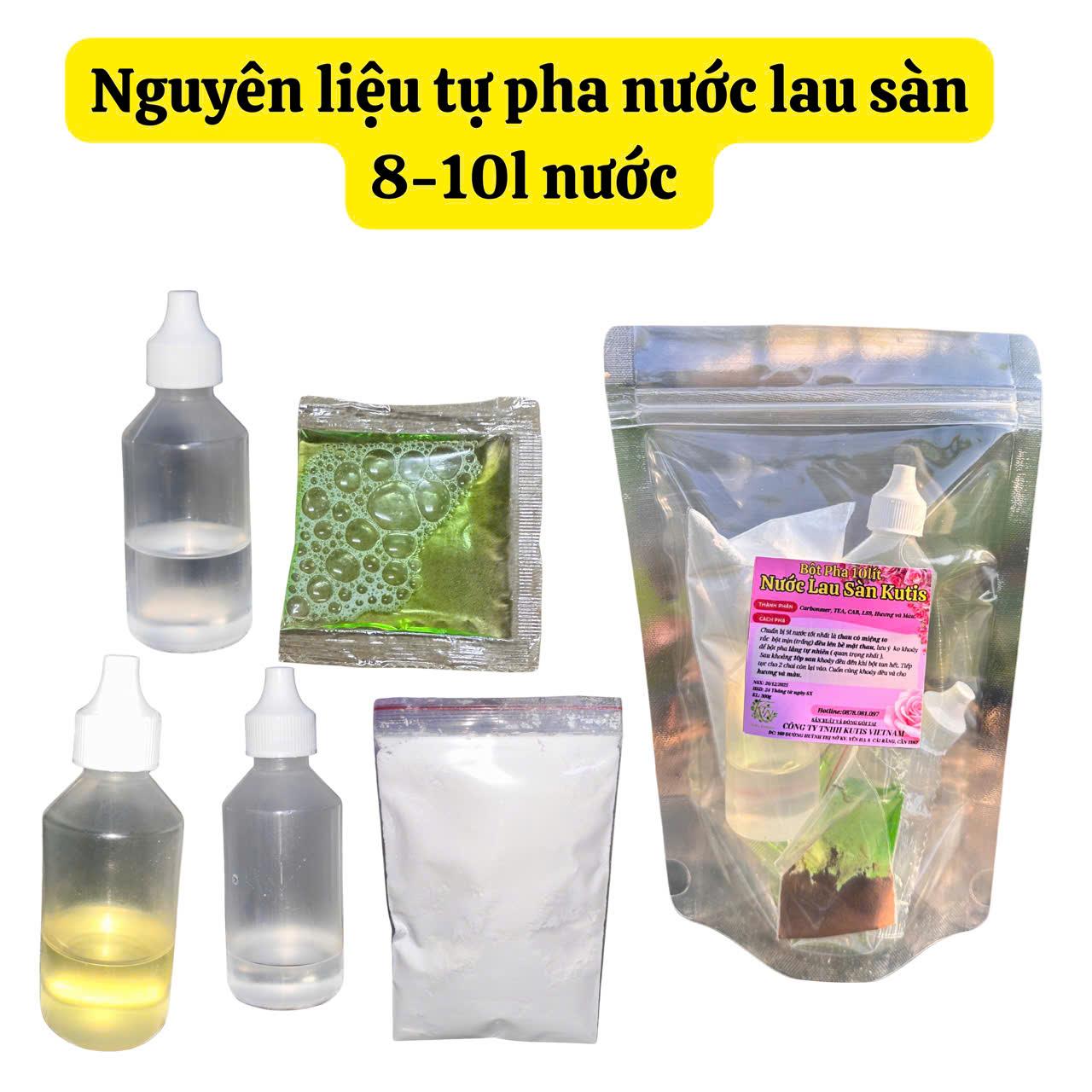 NGUYÊN LIỆU PHA NƯỚC RƯẢ CHÉN & GIẶT & LAU SÀN TỰ PHA TIỆN LỢI TUỲ Ý LỰA CHỌN