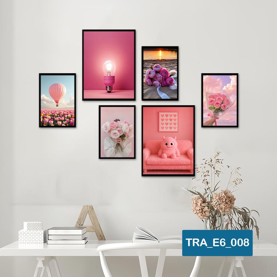 (50 mẫu) Combo 6 tranh dán tường  50 mẫu sang trọng nàng thơ rõ nét nhiều kích thước trang trí phòng khách phòng ngủ quán ăn cà phê decor giá rẻ 2D 3D