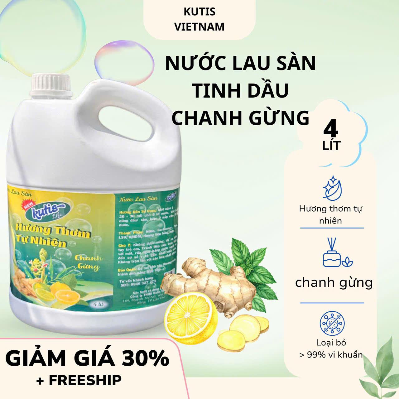 (Can 4L) NƯỚC LAU SÀN ĐA HƯƠNG TINH DẦU THIÊN NHIÊN LAU SẠCH SÀN,DIỆT KHUẨN TỐT,MANG LẠI CẢM GIÁC THƯ THÁI