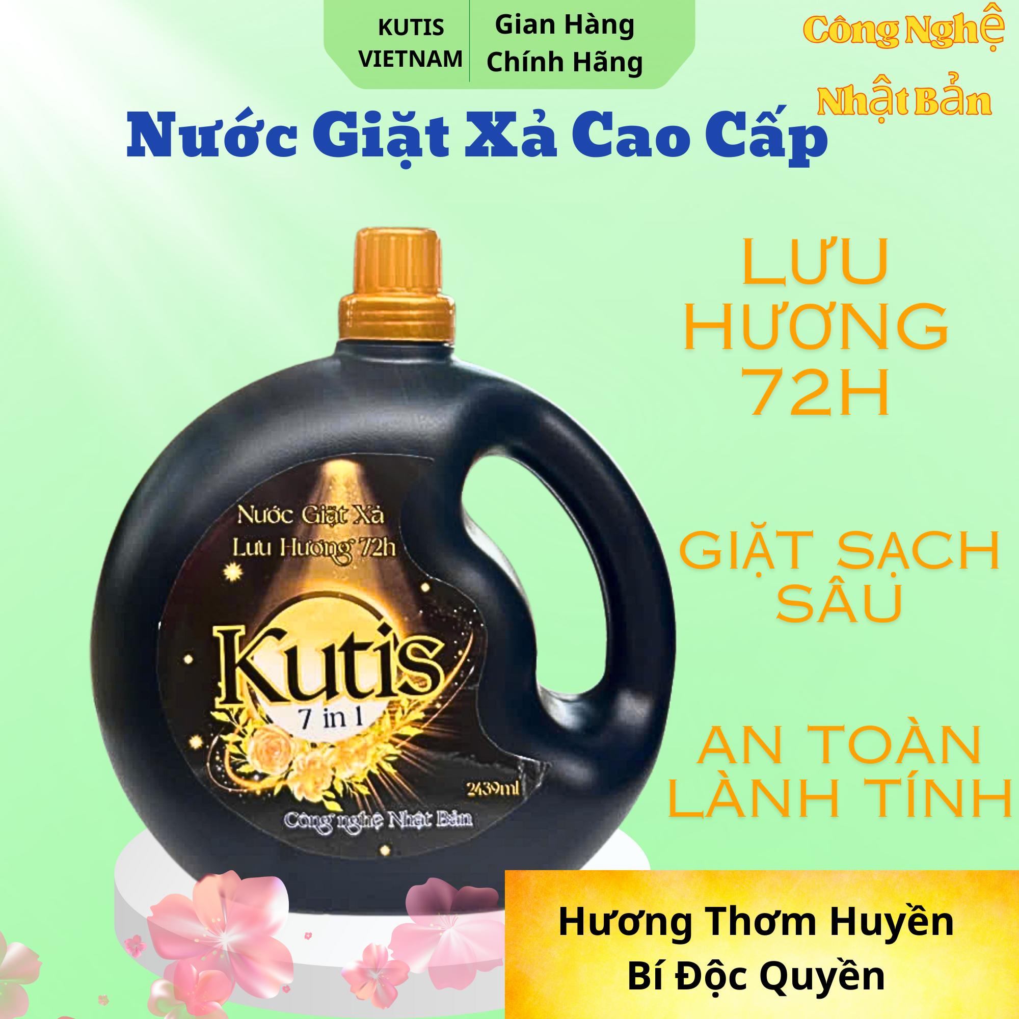 [Lưu hương 72h] (2.4L)Nước Giặt Xả Cao Cấp 7in1 Công Nghệ Nhật Bản Mới Hương Thơm Huyền Bí Độc Quyền Lưu Hương 72H Làm Sạch Sâu,Mềm Sợi Vải,..