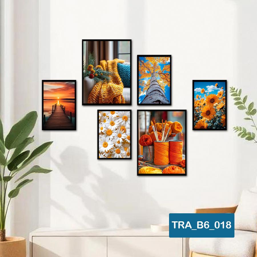 (50 mẫu) Combo 6 tranh dán tường  50 mẫu sang trọng nàng thơ rõ nét nhiều kích thước trang trí phòng khách phòng ngủ quán ăn cà phê decor giá rẻ 2D 3D