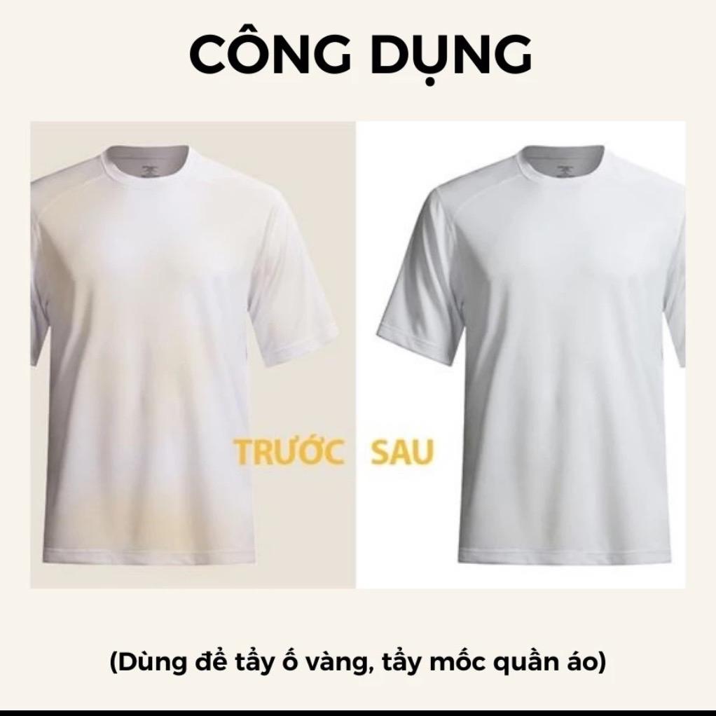 (Kutis Vietnam) 1 combo Bột Tẩy Thâm Kim Quần Áo Làm Sạch Vết Thâm Kim Giúp Áo Trắng Màu Sạch Hơn Mới Hơn Tiết Kiệm Chi Phí Tiện Lợi Cho Gia Đình Nội Trợ