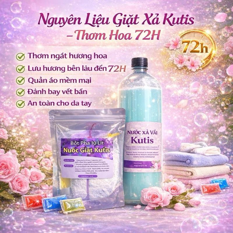 20 lít giặt xả lưu hương 72h ( 10 lít giặt + 10 lít xả ) thơm ngát hương Hoa, giặt sạch vết bẩn quần áo-thơm dai thơm lâu