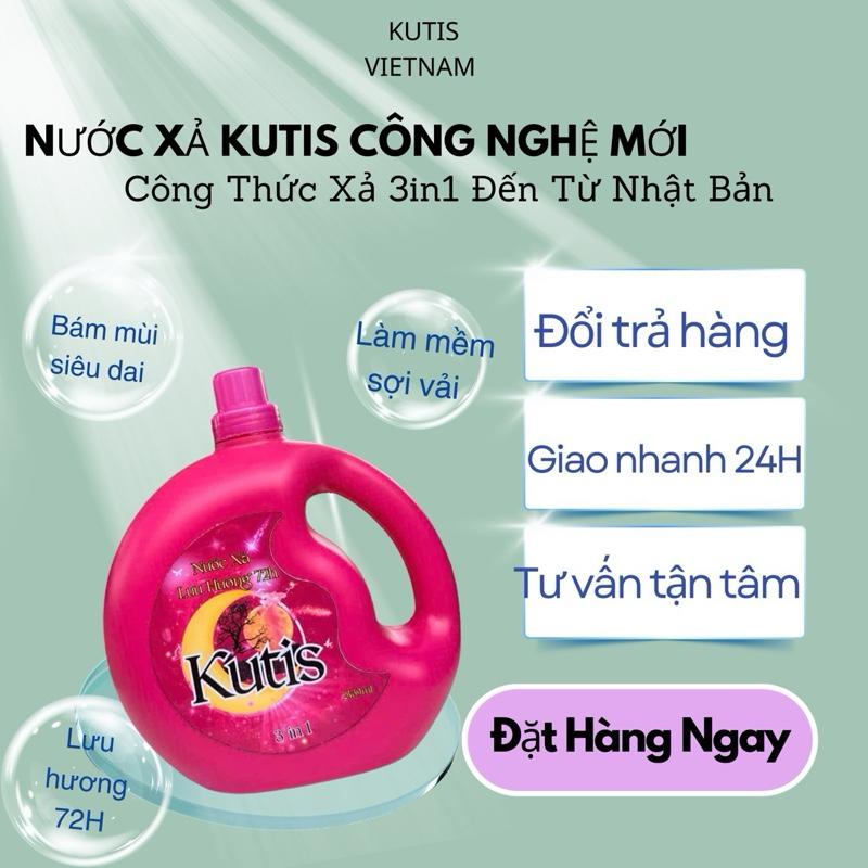 [2.5L Mới] Nước Xả Vải 3in1 Thơm 3 ngày Công Nghệ Mới Xả Sạch Thơm Đến Từng Sợi Vải,Làm Mềm Vải,Bám Hương Lâu,Bám Dai (Can 2,4L)