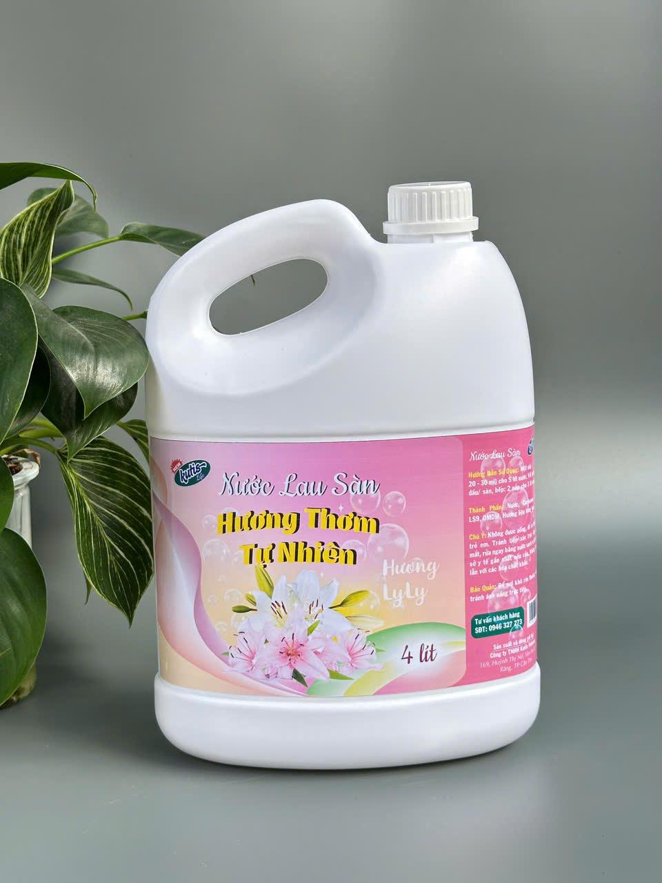(Can 4L) NƯỚC LAU SÀN ĐA HƯƠNG TINH DẦU THIÊN NHIÊN LAU SẠCH SÀN,DIỆT KHUẨN TỐT,MANG LẠI CẢM GIÁC THƯ THÁI