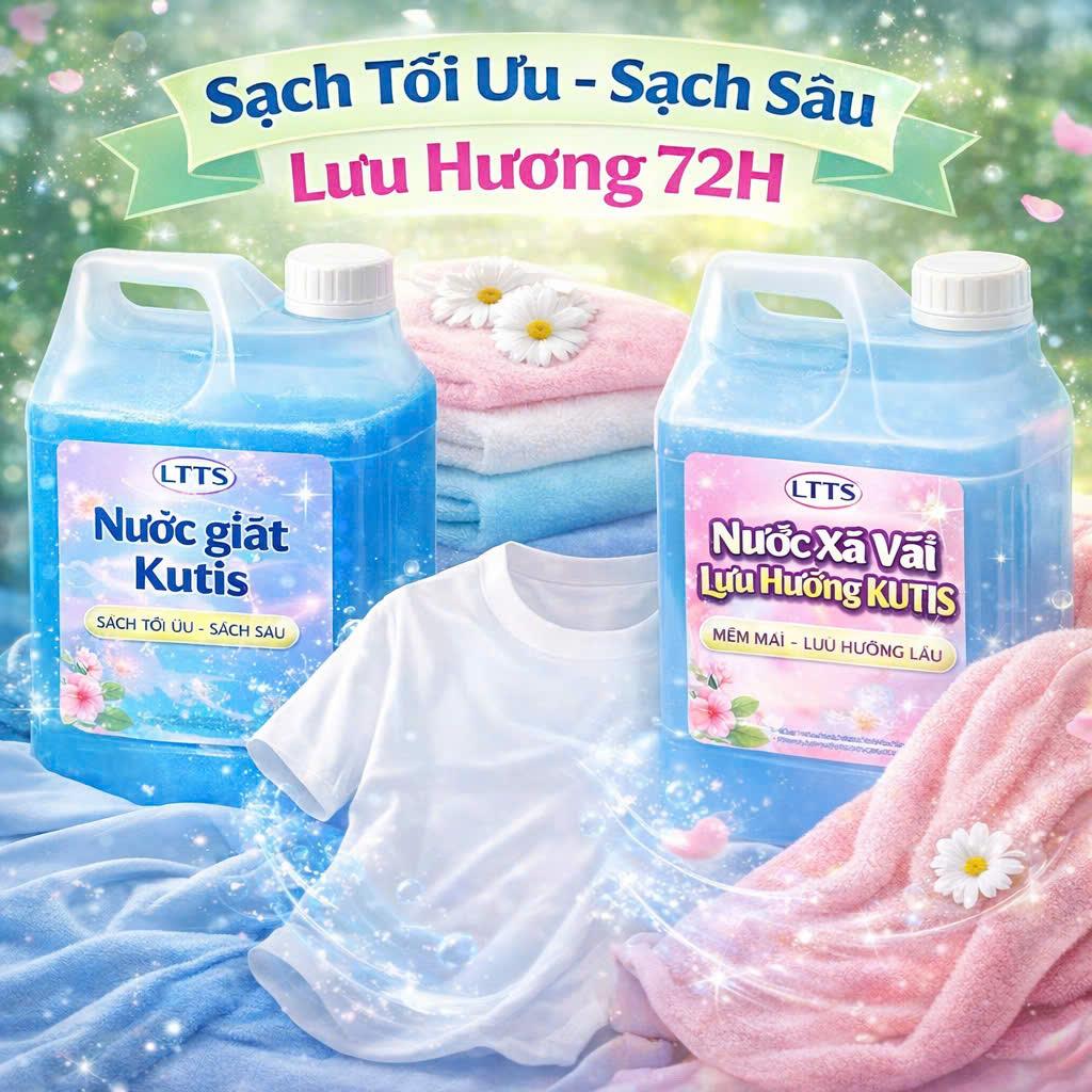 20 lít giặt xả lưu hương 72h ( 10 lít giặt + 10 lít xả ) thơm ngát hương Hoa, giặt sạch vết bẩn quần áo-thơm dai thơm lâu