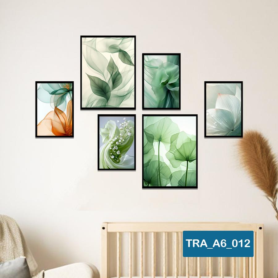(50 mẫu) Combo 6 tranh dán tường  50 mẫu sang trọng nàng thơ rõ nét nhiều kích thước trang trí phòng khách phòng ngủ quán ăn cà phê decor giá rẻ 2D 3D