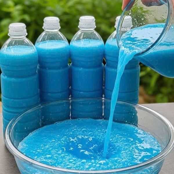 Combo tự pha 10 lít nước xả, thơm vải quần áo, tiết kiệm chi phí cho gia đình, khách sạn, giặt ủi, thơm nhiều mùi ban mai huyền bí, màu xanh, làm sạch, dễ pha tại nhà bột _ gi ặ t