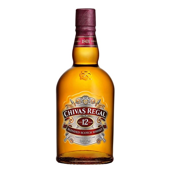 Chivas Regal 12 Years Old (70cl – 40% ABV)