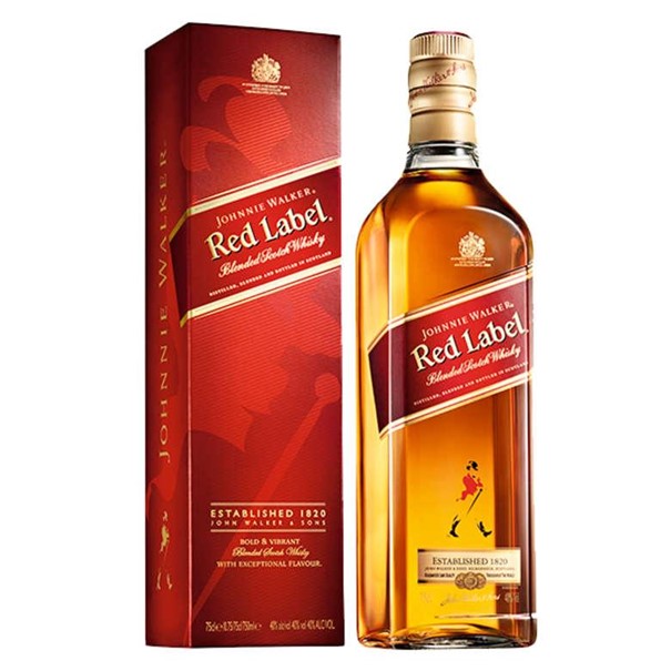 Johnnie Walker Red Label (750ml – 40% ABV)