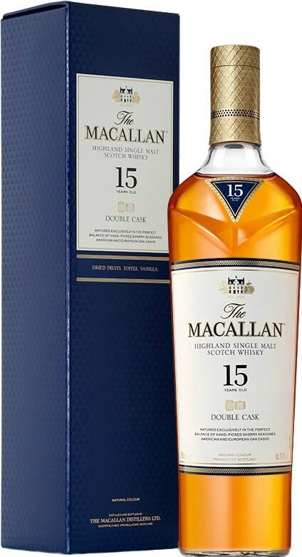 The Macallan 15 Years Old Double Cask (700ml – 43% ABV)