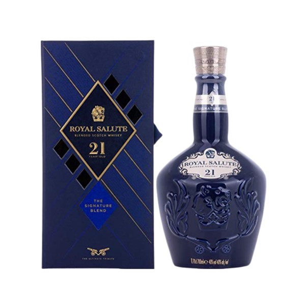Royal Salute 21 Years Old – The Signature Blend (70cl – 40% ABV)