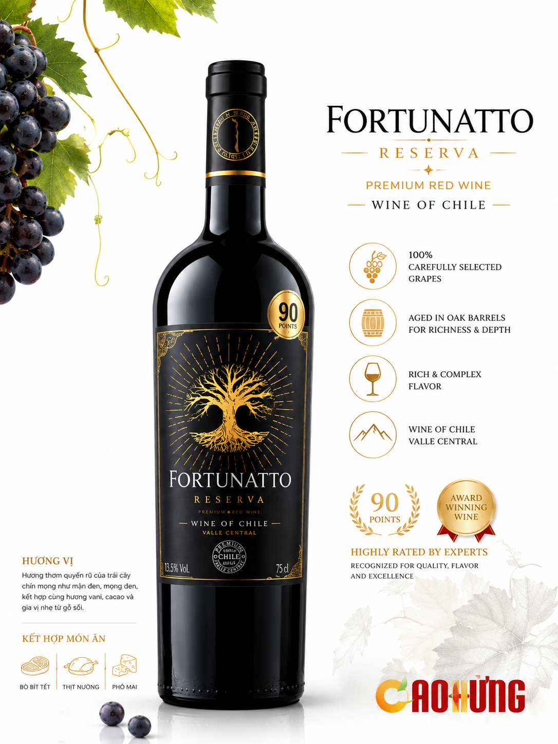 Fortunatto Gran Rererva Carmenere 2019